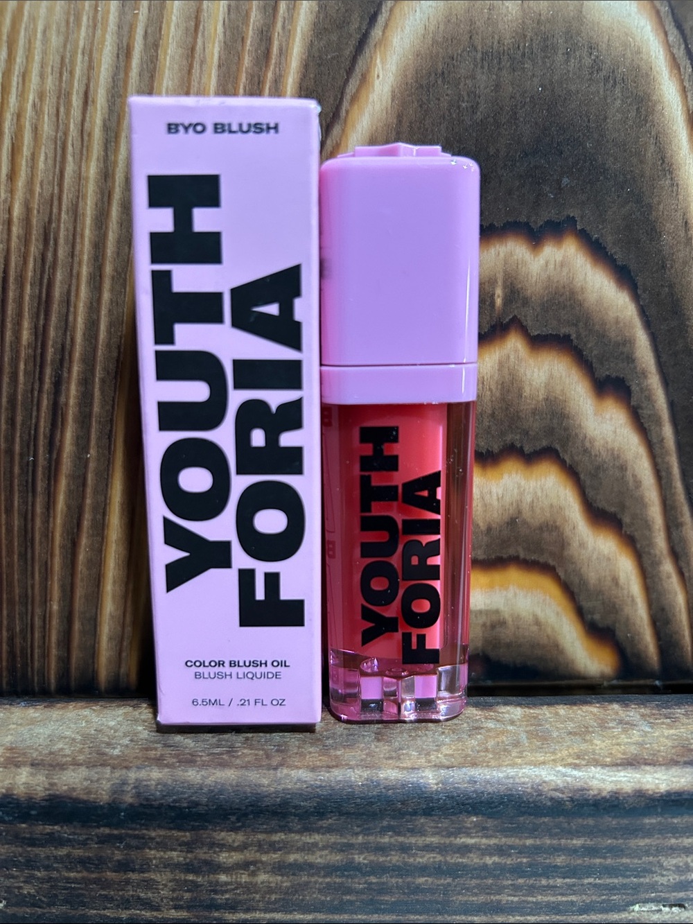 Youthforia Pink Color Blush Oil — Creamy Pink Flush